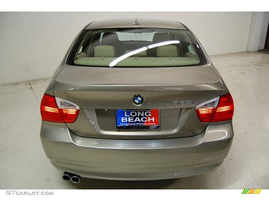 2008 3 Series 328i Sedan - Platinum Bronze Metallic / Cream Beige photo #6