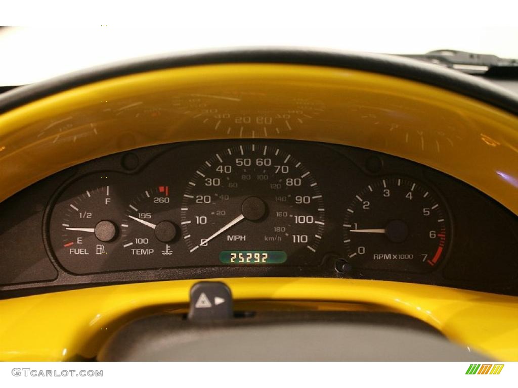 2004 Cavalier Coupe - Rally Yellow / Graphite photo #11