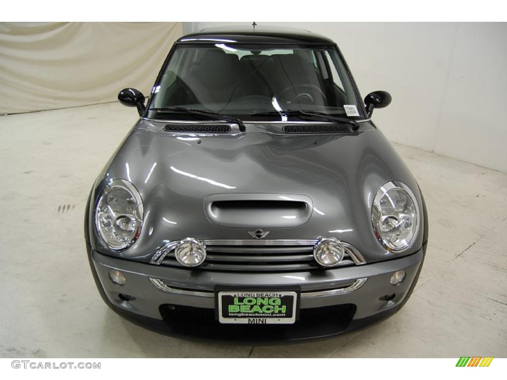 2003 Cooper S Hardtop - Dark Silver Metallic / Panther Black photo #5