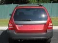 2005 Cayenne Red Pearl Subaru Forester 2.5 X  photo #3