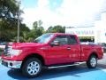 2010 Red Candy Metallic Ford F150 XLT SuperCab  photo #1