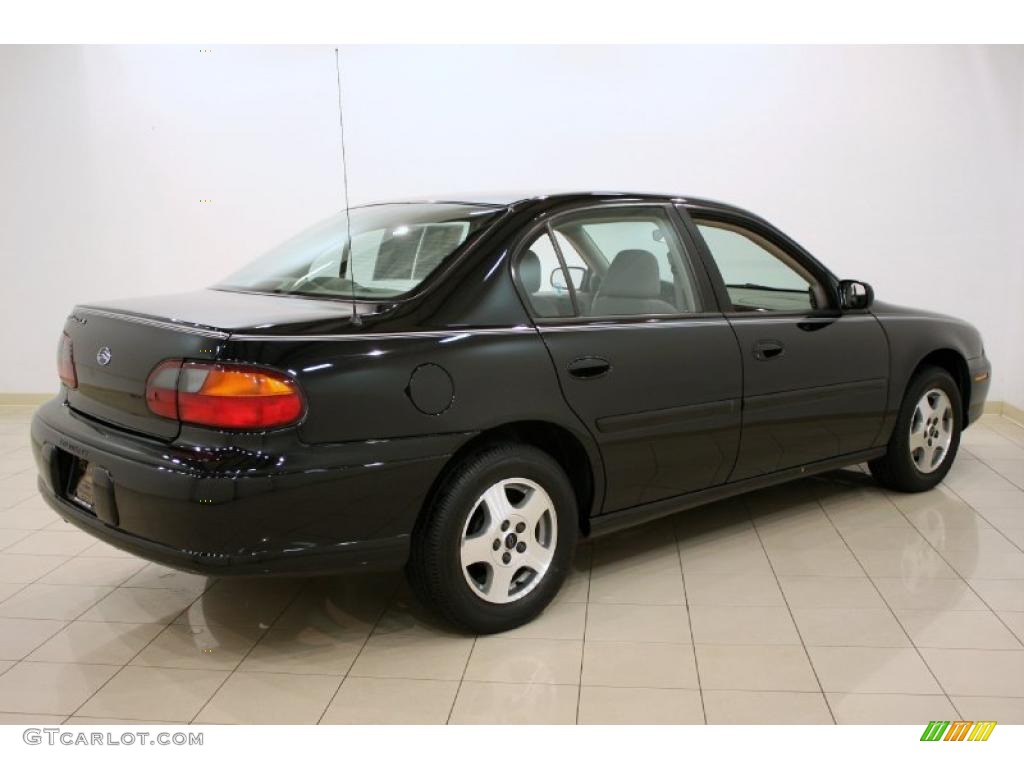 2003 Malibu LS Sedan - Black / Gray photo #7