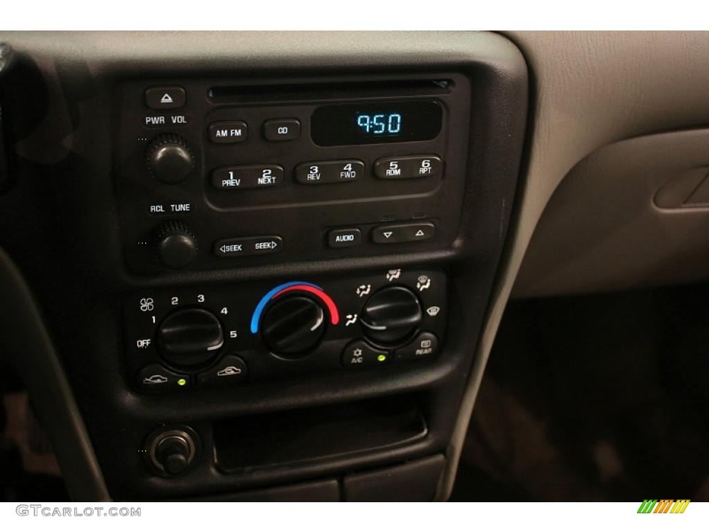 2003 Malibu LS Sedan - Black / Gray photo #14