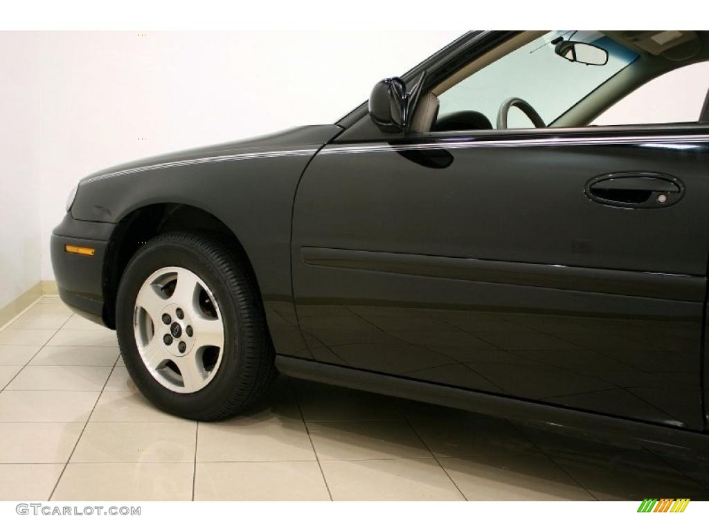 2003 Malibu LS Sedan - Black / Gray photo #24