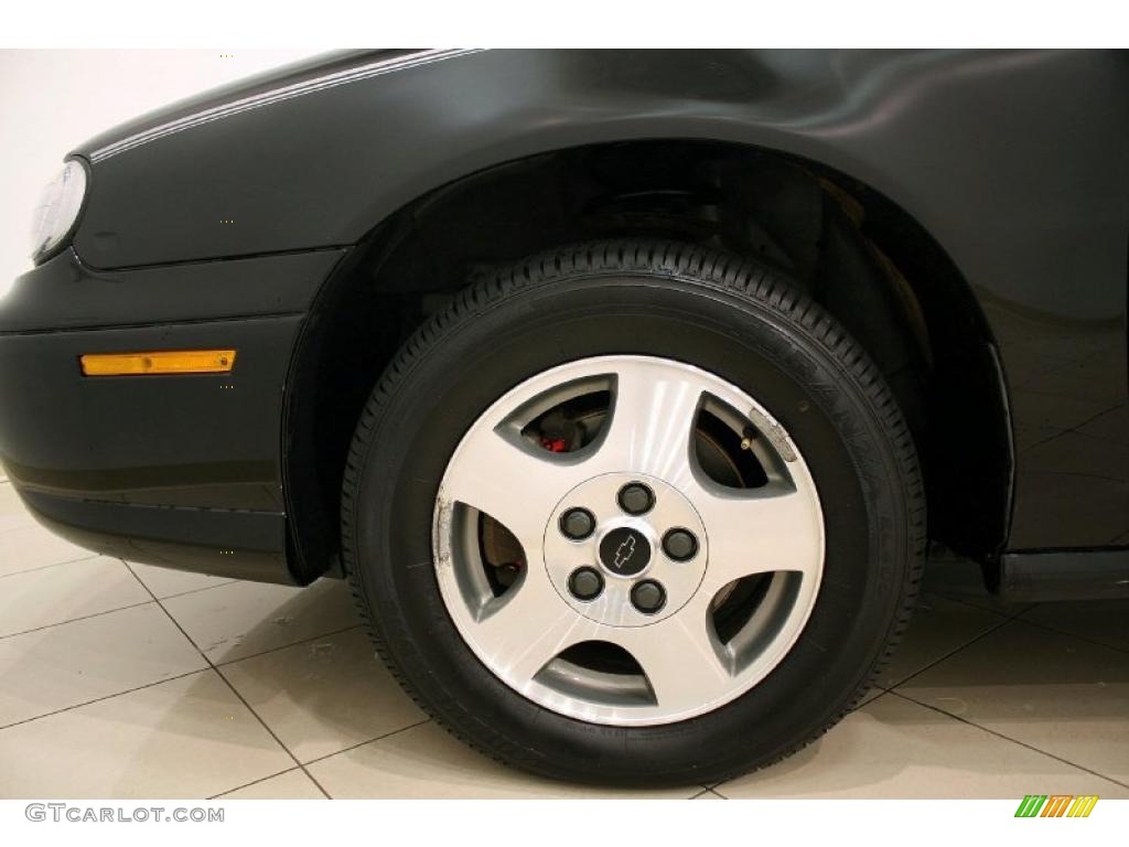 2003 Malibu LS Sedan - Black / Gray photo #25