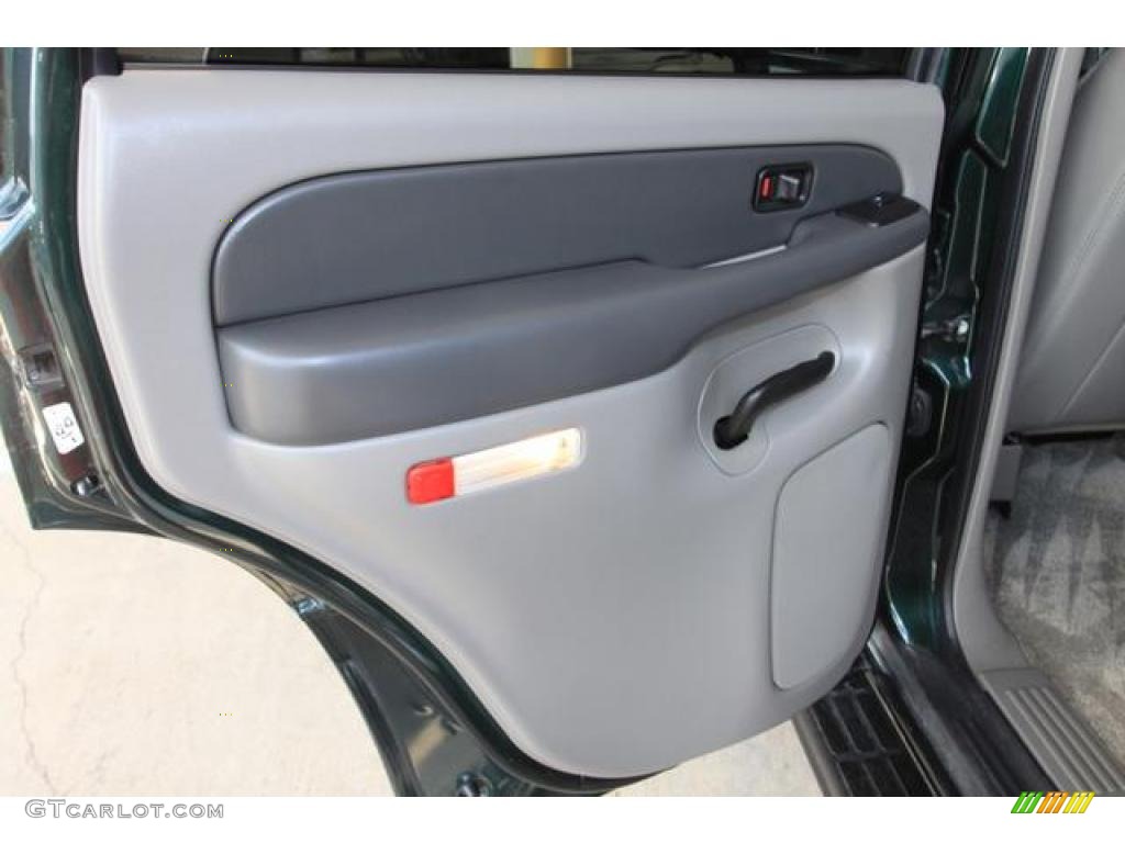 2003 Tahoe LS - Dark Green Metallic / Tan/Neutral photo #17
