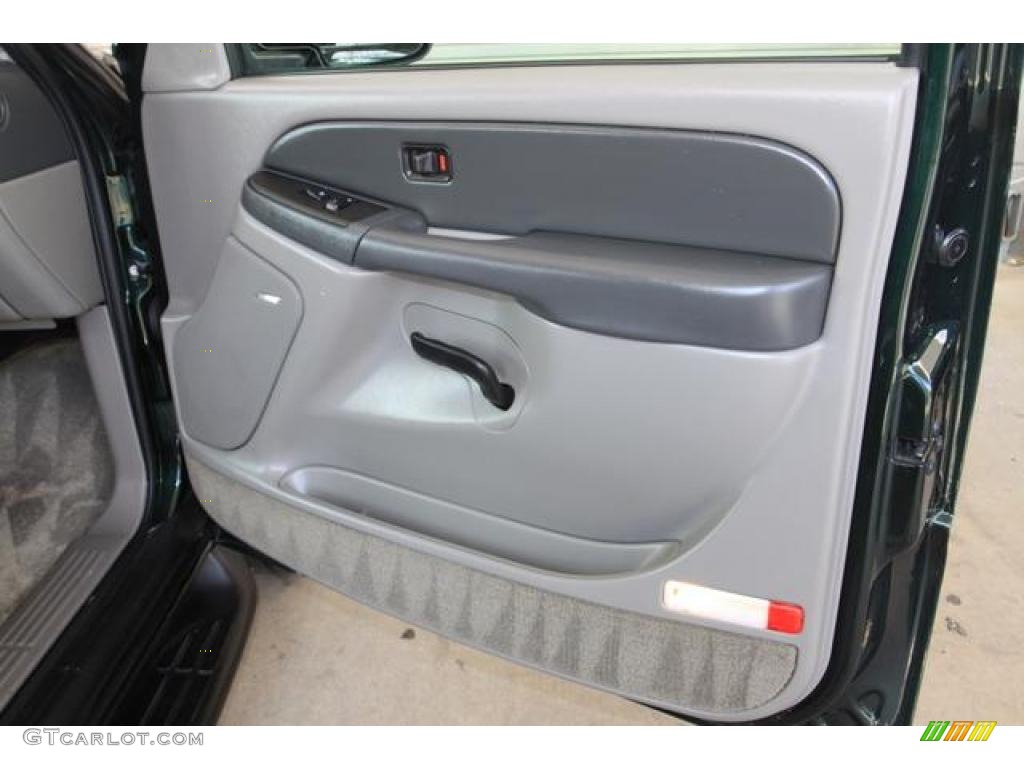 2003 Tahoe LS - Dark Green Metallic / Tan/Neutral photo #29