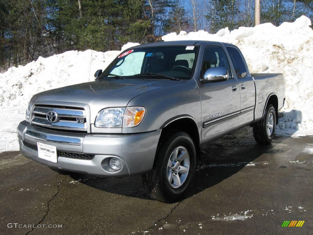 2006 Tundra SR5 Access Cab 4x4 - Silver Sky Metallic / Light Charcoal photo #8