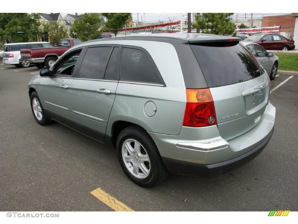 2004 Pacifica AWD - Satin Jade Green Pearl / Dark Slate Gray photo #6