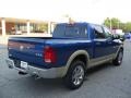 2011 Deep Water Blue Pearl Dodge Ram 1500 Laramie Crew Cab 4x4  photo #4