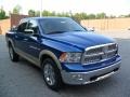 2011 Deep Water Blue Pearl Dodge Ram 1500 Laramie Crew Cab 4x4  photo #5