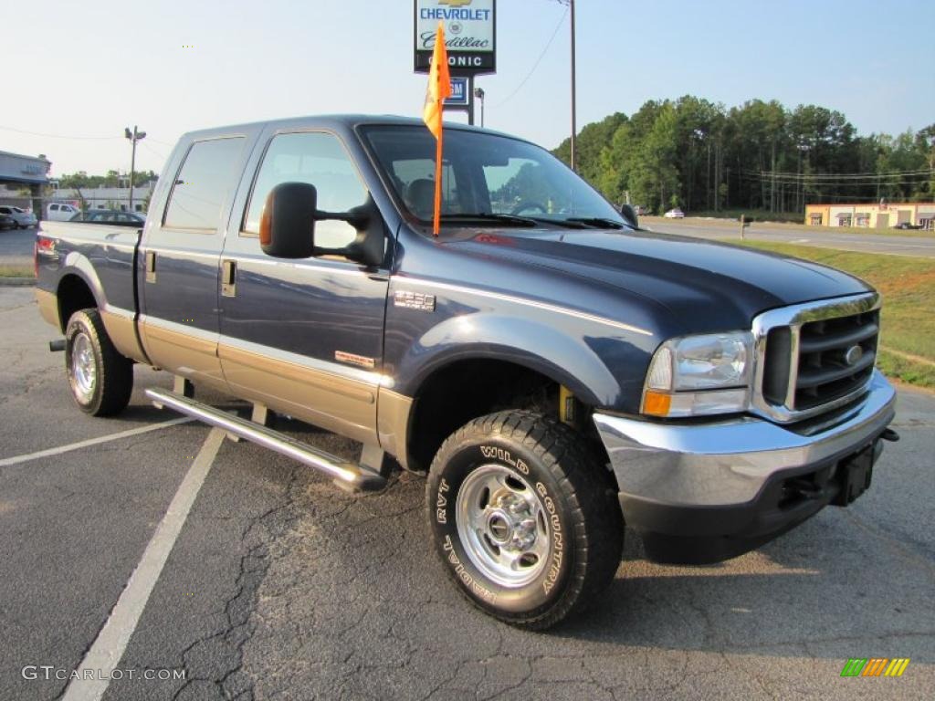 True Blue Metallic Ford F250 Super Duty