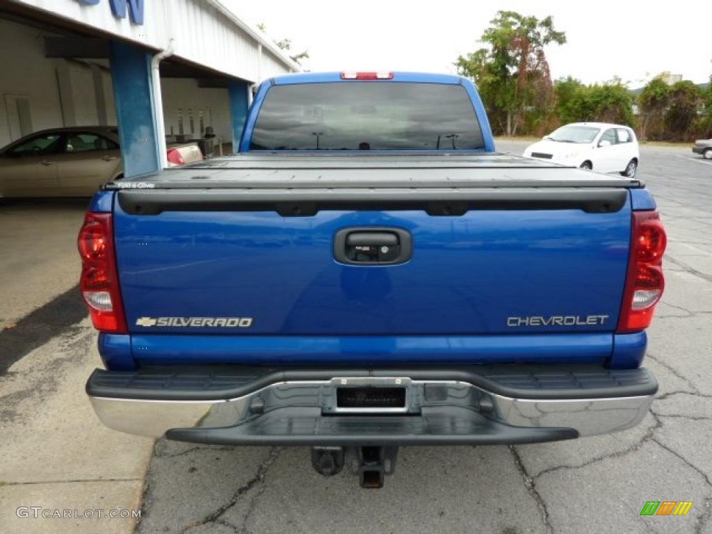 2003 Silverado 1500 LS Extended Cab 4x4 - Arrival Blue Metallic / Dark Charcoal photo #9