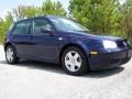 Indigo Blue Pearl 2002 Volkswagen Golf GLS TDI Sedan