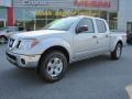 2011 Radiant Silver Metallic Nissan Frontier SV V6 King Cab  photo #1