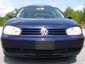 2002 Indigo Blue Pearl Volkswagen Golf GLS TDI Sedan  photo #15