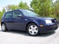 2002 Indigo Blue Pearl Volkswagen Golf GLS TDI Sedan  photo #44