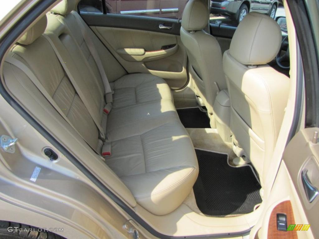 2007 Accord EX-L V6 Sedan - Desert Mist Metallic / Ivory photo #14