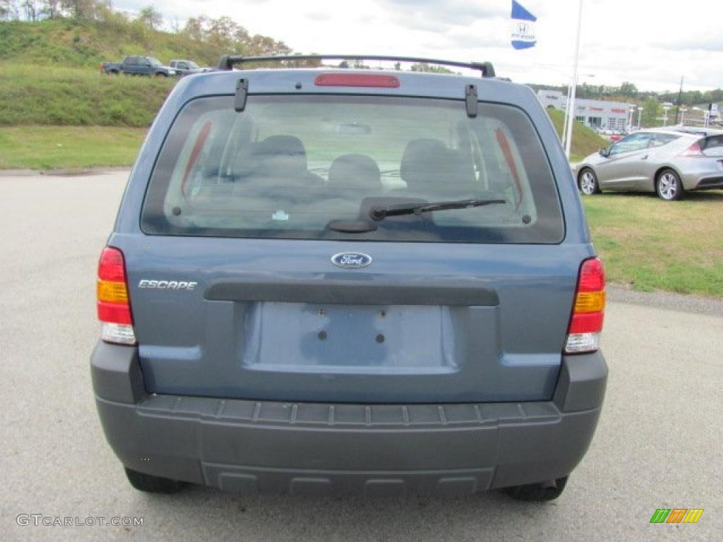 2006 Escape XLS 4WD - Norsea Blue Metallic / Medium/Dark Pebble photo #4