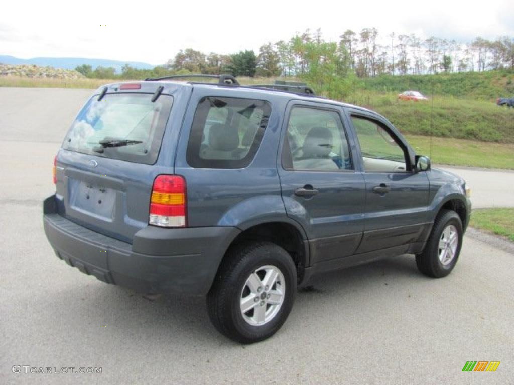 2006 Escape XLS 4WD - Norsea Blue Metallic / Medium/Dark Pebble photo #11