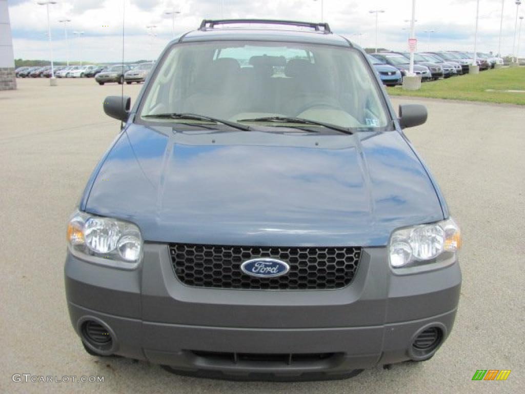 2006 Escape XLS 4WD - Norsea Blue Metallic / Medium/Dark Pebble photo #14