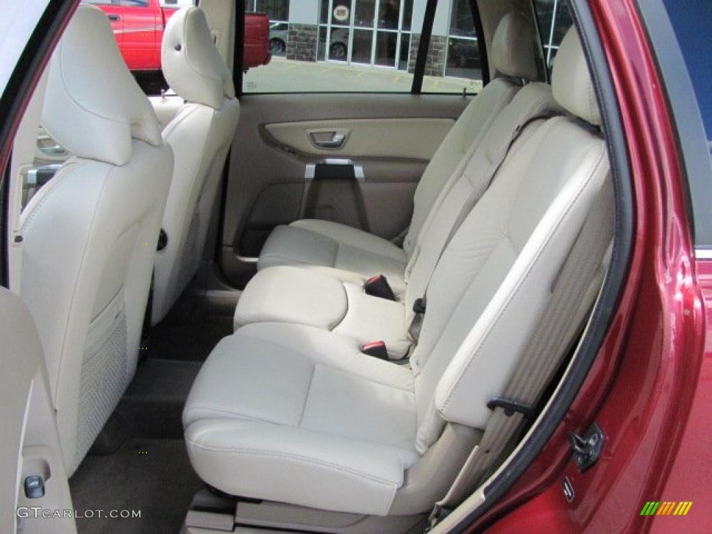 2007 XC90 3.2 AWD - Ruby Red Metallic / Taupe photo #17