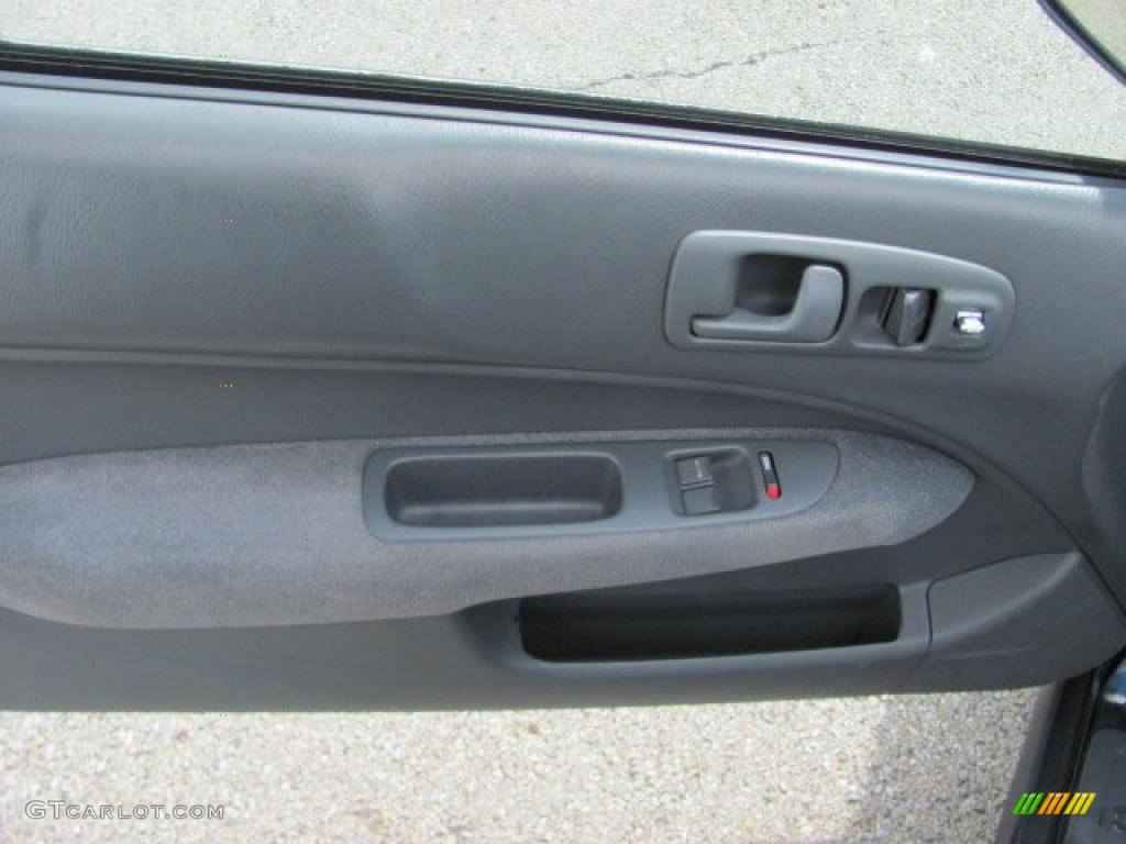 1998 Civic EX Coupe - Cypress Green Pearl / Gray photo #7