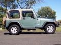 1999 Medium Fern Green Pearlcoat Jeep Wrangler Sport 4x4  photo #4