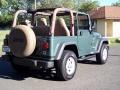 1999 Medium Fern Green Pearlcoat Jeep Wrangler Sport 4x4  photo #12