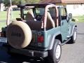 1999 Medium Fern Green Pearlcoat Jeep Wrangler Sport 4x4  photo #13