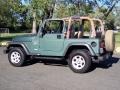 1999 Medium Fern Green Pearlcoat Jeep Wrangler Sport 4x4  photo #21