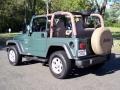 1999 Medium Fern Green Pearlcoat Jeep Wrangler Sport 4x4  photo #22