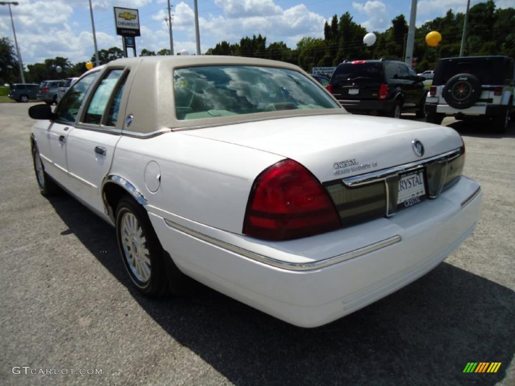 2006 Grand Marquis LS - Vibrant White / Medium Light Stone photo #3