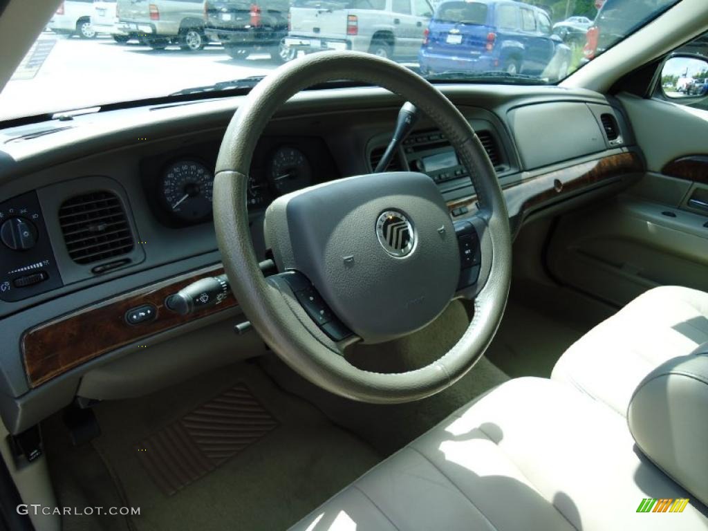 2006 Grand Marquis LS - Vibrant White / Medium Light Stone photo #6