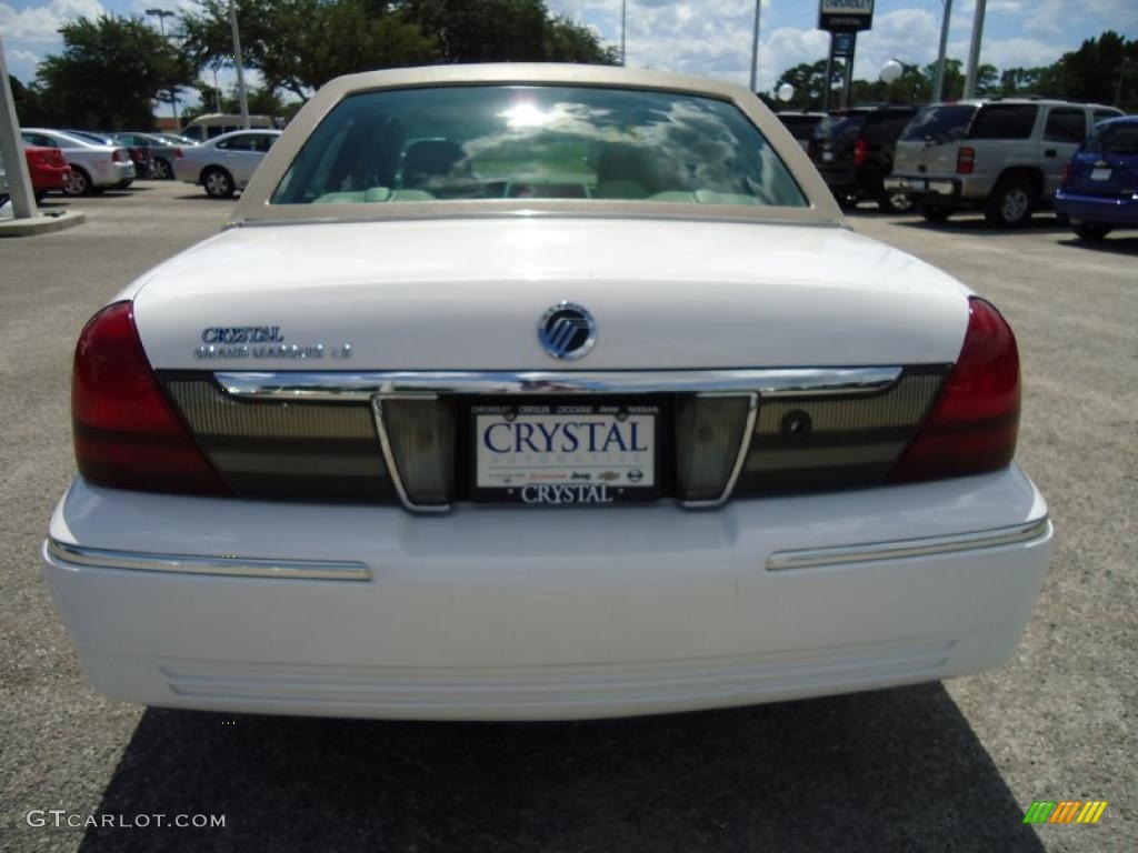 2006 Grand Marquis LS - Vibrant White / Medium Light Stone photo #11