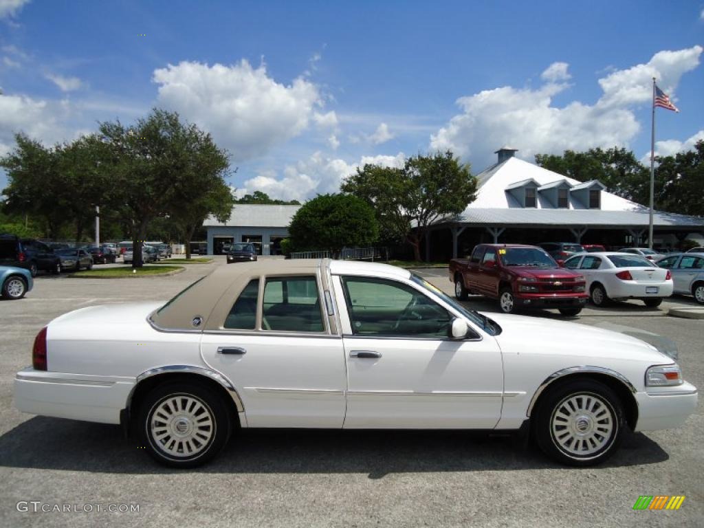 2006 Grand Marquis LS - Vibrant White / Medium Light Stone photo #14