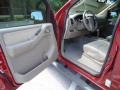 2008 Red Brawn Nissan Frontier LE Crew Cab  photo #4
