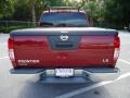 2008 Red Brawn Nissan Frontier LE Crew Cab  photo #10