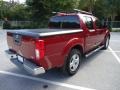 2008 Red Brawn Nissan Frontier LE Crew Cab  photo #12