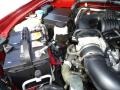 2008 Red Brawn Nissan Frontier LE Crew Cab  photo #27