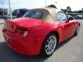 2007 Bright Red BMW Z4 3.0i Roadster  photo #9