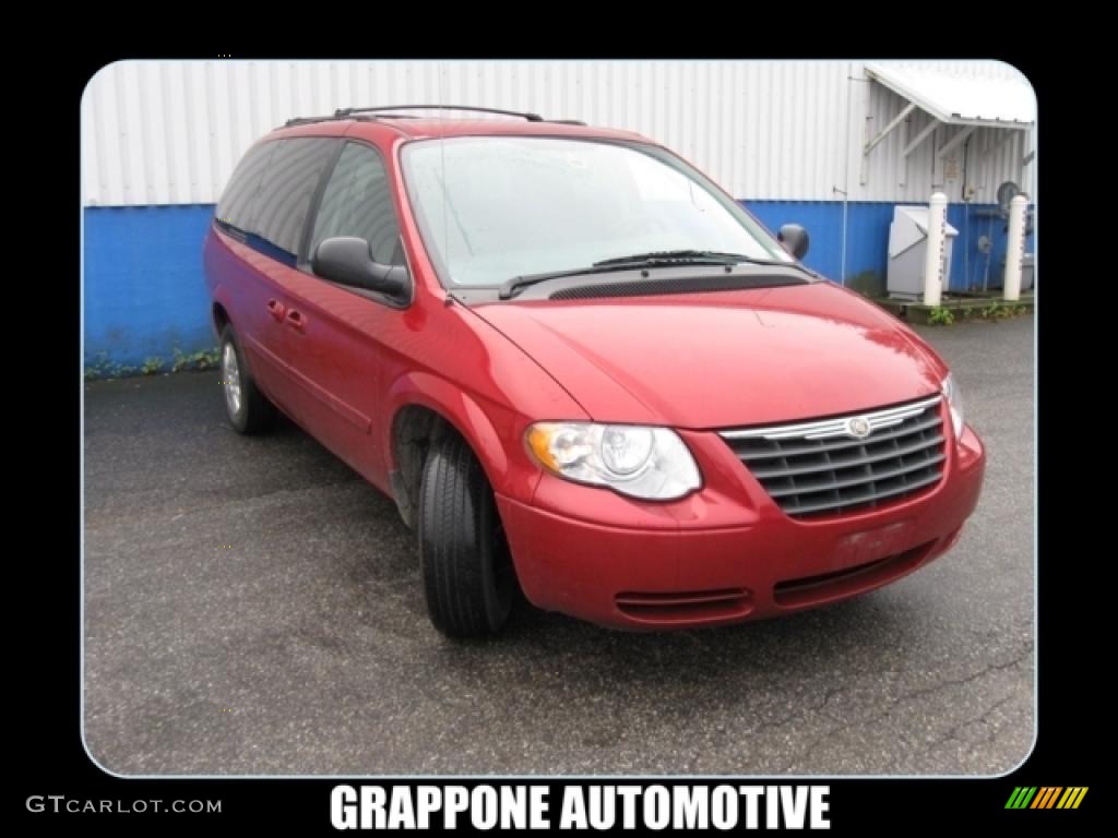 Inferno Red Pearl Chrysler Town & Country