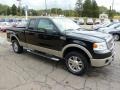 Black - F150 Lariat SuperCab 4x4 Photo No. 6