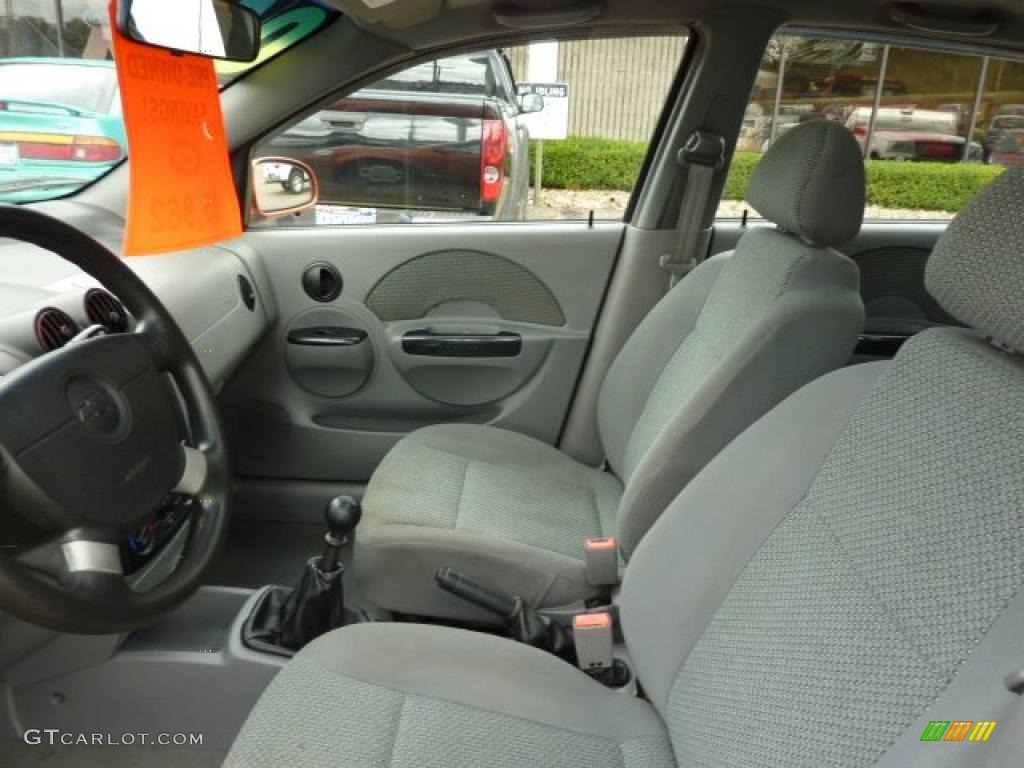 2004 Aveo LS Hatchback - Spicy Orange / Gray photo #10