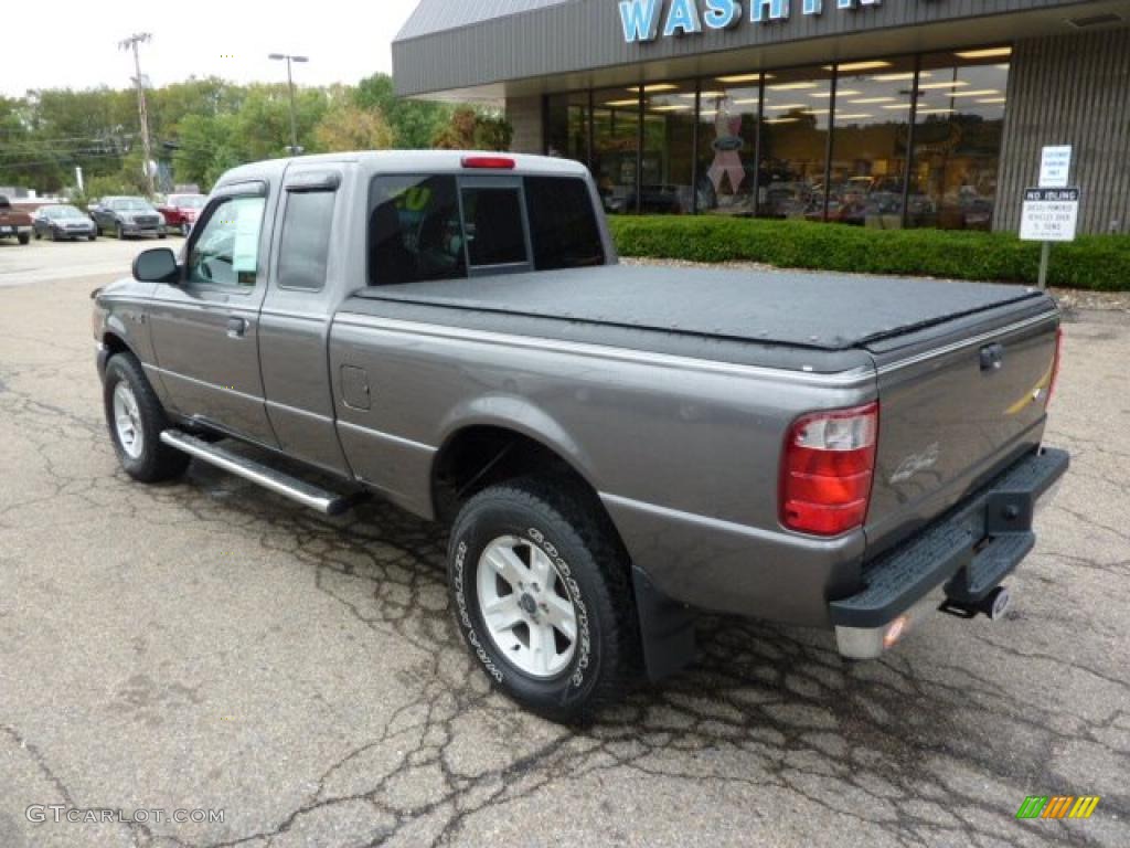 2005 Ranger XLT SuperCab 4x4 - Dark Shadow Grey Metallic / Medium Dark Flint photo #2