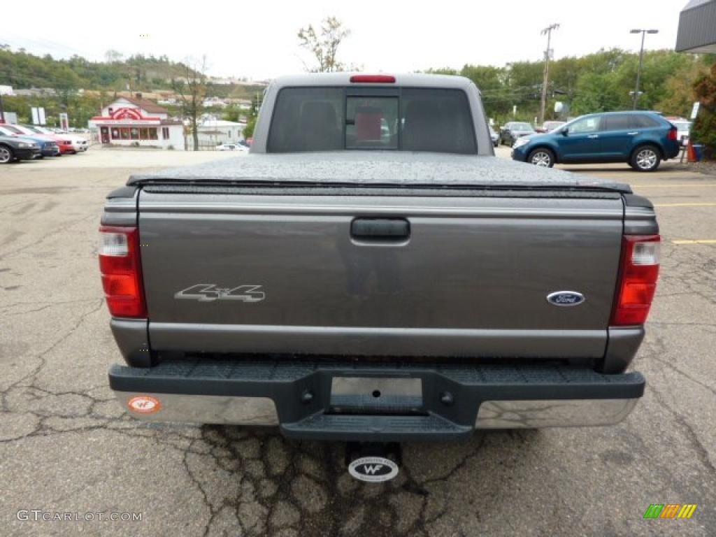 2005 Ranger XLT SuperCab 4x4 - Dark Shadow Grey Metallic / Medium Dark Flint photo #3