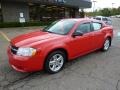 2009 Tor Red Dodge Avenger SXT  photo #8