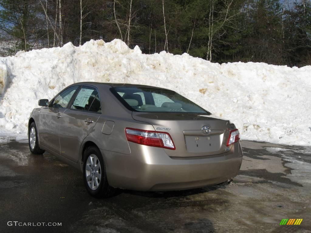 2008 Camry Hybrid - Desert Sand Mica / Bisque photo #10