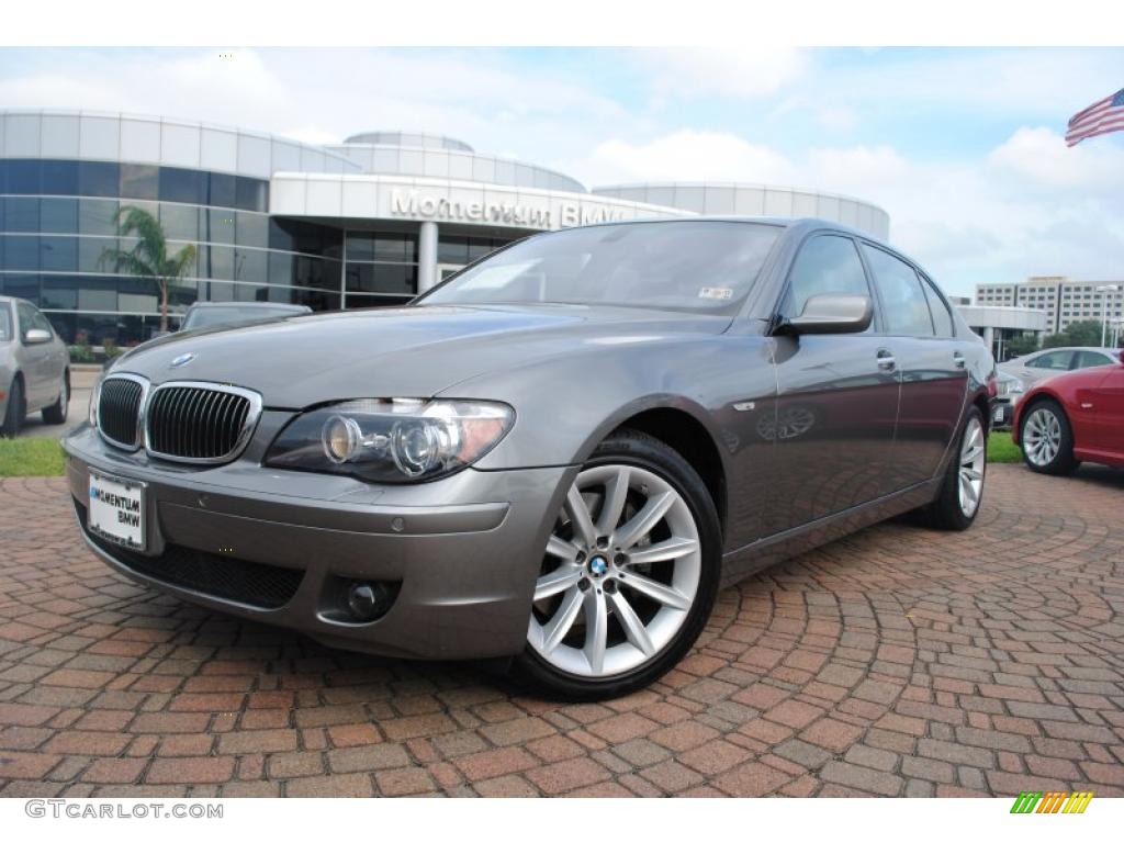 2007 7 Series 750Li Sedan - Titanium Grey Metallic / Flannel Grey photo #1