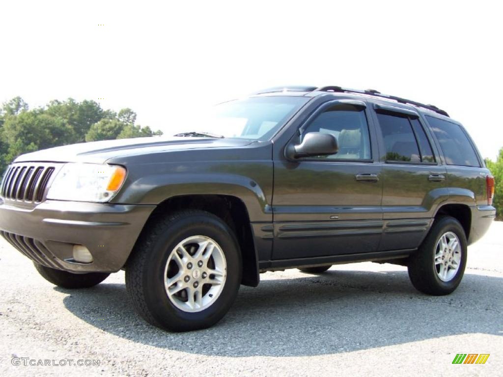 2000 Grand Cherokee Limited 4x4 - Taupe Frost Metallic / Taupe photo #45